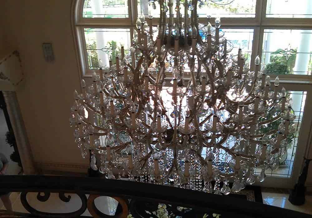 squeegee pro orange county chandelier cleaning